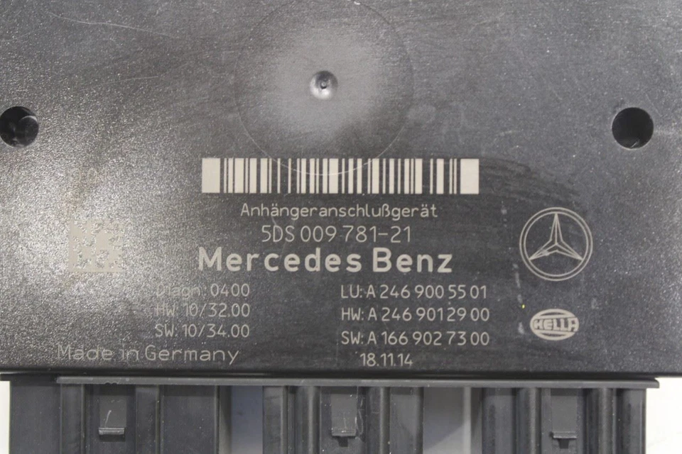 Módulo de controle de reboque reboque reboque reboque reboque Mercedes-Benz ML350 2006-2015 V246-900-55-01  - Imagem 3 de 4