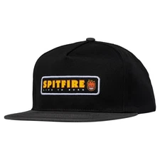 Spitfire LTB Patch Hat Black Charcoal Snapback