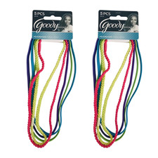 Goody Ouchless Headbands 10 PCS Multicolor Carnival Brights 06978