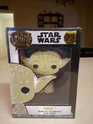 Funko Pop! Pin Star Wars: Yoda - Enamel Pin #23 - Brand New Sealed