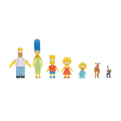 Disney The Simpsons Action Figures Family Multi-Pack 2.5 Inches