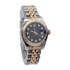 Rolex Lady Datejust reference 179173 Black Diamond Dial