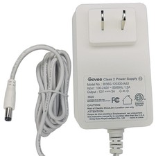 Genuine 12V 3A AC Adapter For Govee Minger RGB LED Strip Light BI36G-120300-AdU