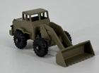 Customized Restored Lesney Matchbox No.69 Tractor Shovel (Flat Grey Drab)