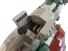 LEGO Star Wars 8097 Slave I Near Complete W/ Instructions- Incomplete