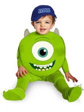 Monsters University Inc. Newborn 6-12 Months Mike Costume Set