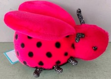 Jellycat Loulou Love Bug Plush Valentine Red Ladybug Authentic L6LBUG