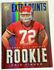 2013 Panini Prestige Eric Fisher Rookie Card RC Extra Points Prizm Chiefs