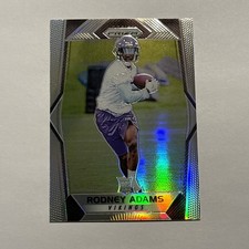 Rodney Adams 2017 Panini Prizm Silver Refractor Rookie #228 Minnesota Vikings