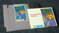 Alpha Mission (NES) with manual, sleeve TESTED