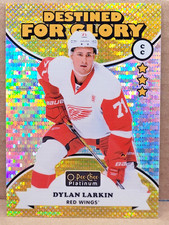 2017-18 O-Pee-Chee Platinum Dylan Larkin Destined for Glory Pulsar #DG-3 SSP
