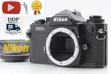 Hybrid Shutter  Unused S/N 282xxx Nikon FM3A Black SLR Film Camera From JAPAN