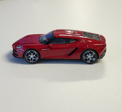 Loose Kyosho Lamborghini Asterion LPI 910-4 In Red With Rubber Wheels