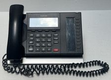 TOSHIBA DP5122-SD PHONE DISPLAY 20 BUTTON BLACK OFFICE PHONE