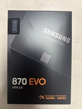 Samsung 870 EVO 250GB 2,5" SATA III SSD Interno (MZ-77E250B/EU)