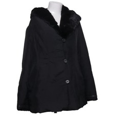 Pelz­ja­cke, Damen, Größe: 38, Schwarz, Kaninchenpelz, Einfarbig #6xM