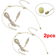 2xfor Sennheiser ew100 sk100 G2G3G4 Wireless earset microfone Headset Microphone