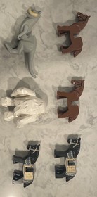 LEGO Wampa, Tauntaun, Decorated Horses, Horses Lot. MISSING HORNS FOR WAMPA!!