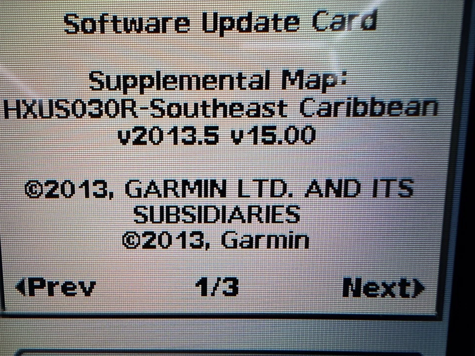 Garmin BlueChart g2 HXUS030R Southeast Caribbean - microSD/SD Map Card 2013 - Image 3 of 3