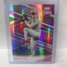 2020 Panini Elite Extra Edition - Dane Acker #134 Pink (RC)