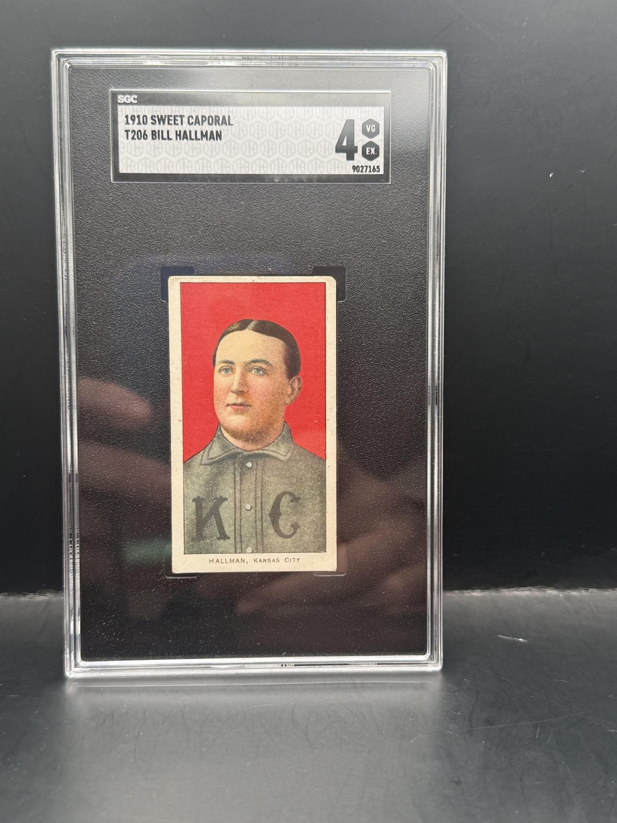 #NNO Bill Hallman 1909-11 American Tobacco Company T206 White Border Blues