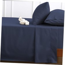 Cotton Sheets Size,18 Inch Deep Pocket Sheets Egyptian Cotton Hotel King Navy