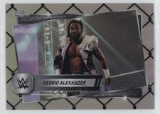 2025 Topps Chrome WWE Steel Cage Refractor 24/37 Cedric Alexander #143 ms9
