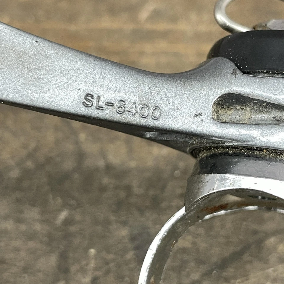 Vintage Shimano 600 Ultegra SL-6400 Downtube Shifters 7 Speed Clamp-On SIS Road - Image 4 of 4
