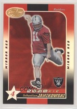 2000 Leaf Certified 2000 Rookie Mirror Red Sebastian Janikowski #212 07ap