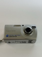Sony Cyber-shot DSC-S40 4.1MP Digital Camera Silver FOR PARTS Blank Screen