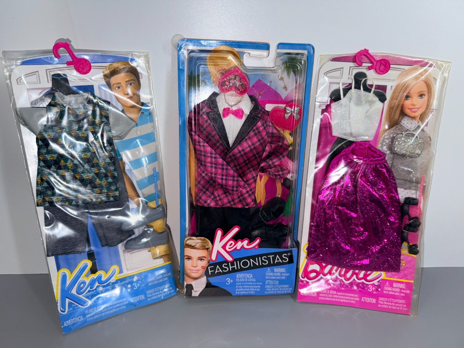 Barbie & Ken Mattel 2011 2015 Fashionistas Clothing Outfit P