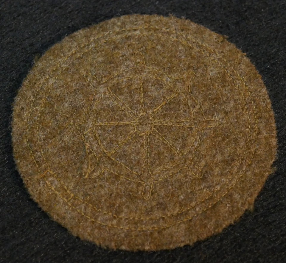 WWI US Army Transportation Corps Private First Class PFC Sleeve Patch Wool, Mint - Image 2 of 3