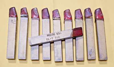 Carbide Tool Bit, 7/16 sq, BL7, Grade 78B - Morse USA - 10 pc - FreeShip