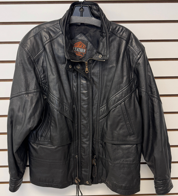 Lucky Leather Los Angeles Classic Men's Biker Jacket, Size M | eBay