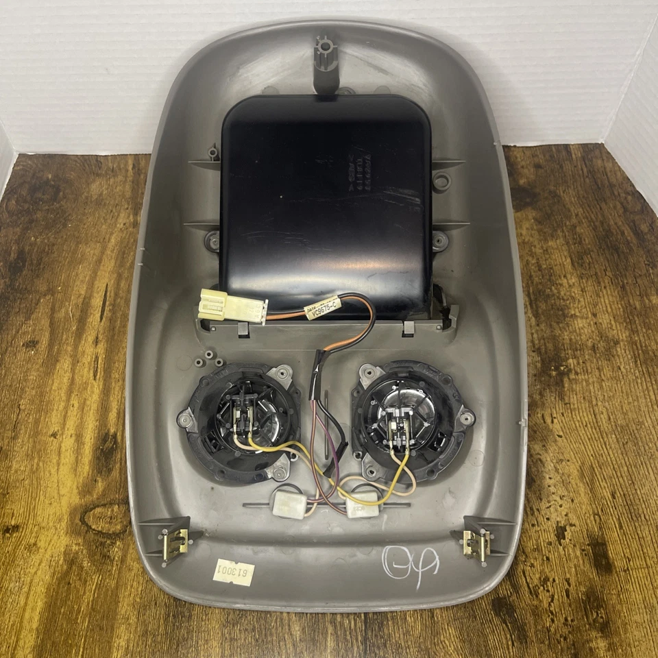 Chevy Silverado Yukon Tahoe 1999-2006 consola superior domo mapa luz 2 pines gris Foto 3 de 3