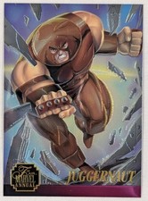 1995 Flair Marvel Annual | Chromium Juggernaut | Limited Edition Card #11 of 12