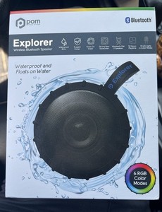 POM EXPLORER BLUETOOTH WIRELESS WATERPROOF SPEAKER