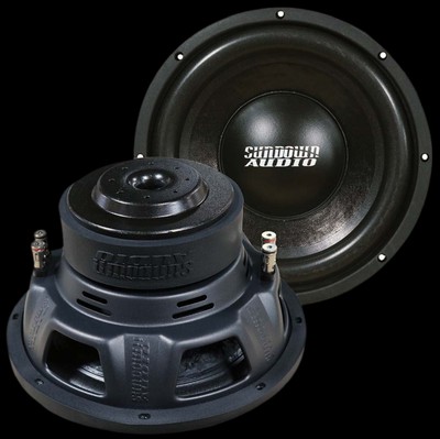 SUNDOWN AUDIO 10  CAR SUBWOOFER LCS10 V2 D4 300W RMS DUAL 4 OHM VOICE COILS NEW