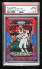 2021-22 Panini Prizm Choice Red Blue & Purple 13/15 Robert Covington PSA 8 14t3