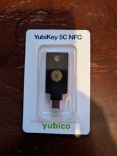  NEW YubiKey 5C NFC - Yubico 2FA Security Key USB-C  NFC