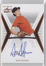 2012 Leaf Ultimate Draft Sam Selman #BA-SS1 Auto 4z4