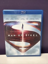 Man of Steel Blu-ray/DVD, 2013 Superman Live Action Movie DC Comics Universe