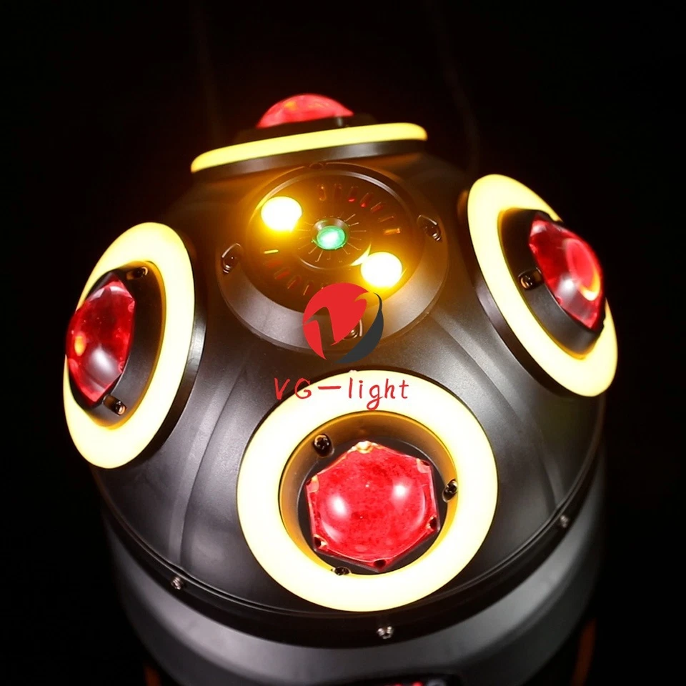 4 Eye RGBW DMX Beam Laser LED Moving Head Effect Light With Strip for Dj Disco - Image 4 of 4