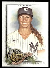 2022 Topps Allen & Ginter Rachel Balkovec New York Yankees #NSCC-RB