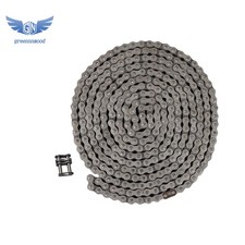 10 Feet 0.375" Chain Pitch #35-2 Double Double Row Chain + 2 Connecting Links