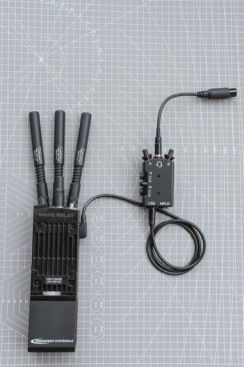 FCS-Tactical Metal Mpu5 Dual PTT Walkie-Talkie Accessories Headset