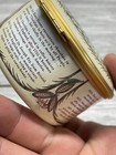 Halcyon Days Enamels Trinket Box- Cocoa Plantation 3" x 1.75" no box Rare Large — photo 4