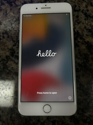 Apple iPhone 7 Plus Model A1661, 128 GB, Silver, Unlocked | eBay