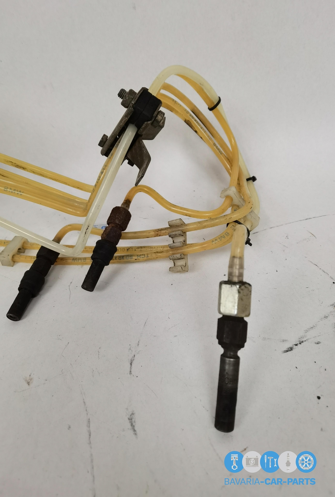 Original BMW E21 Set Injection Lines 323i Injectors! Pipe 3 Feh eBay