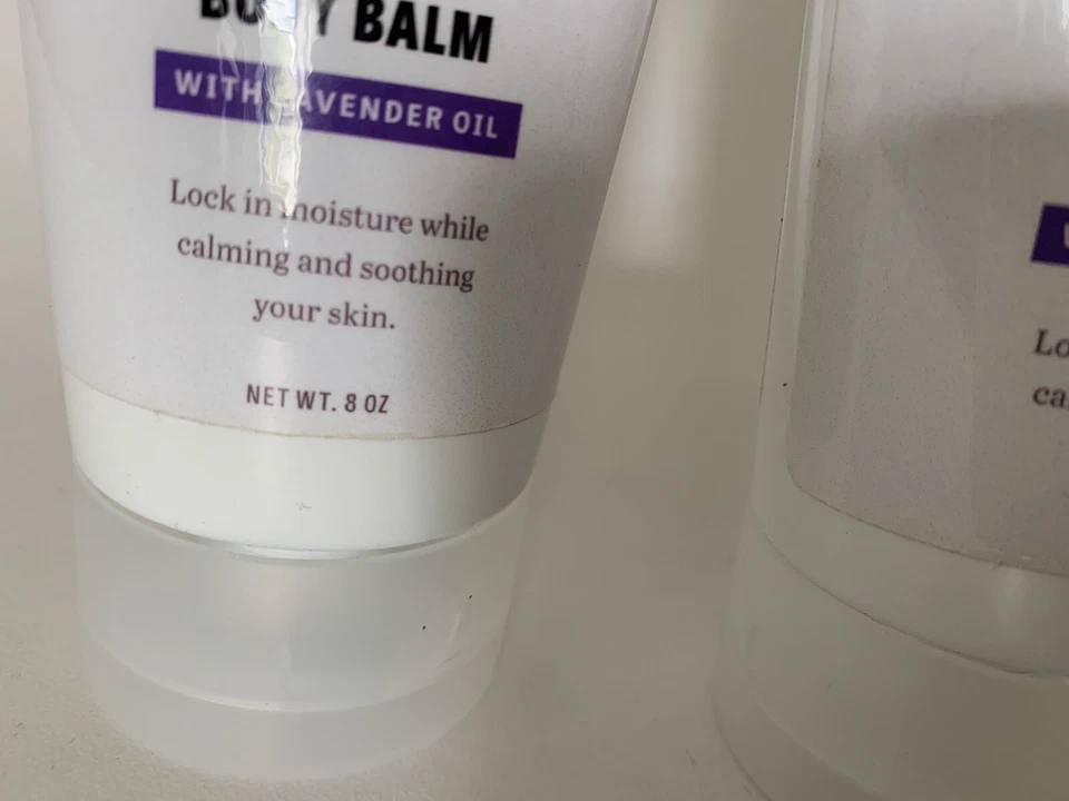 Bálsamo corporal Simple Man com óleo de lavanda 8 oz lote de 2 - Imagem 3 de 4